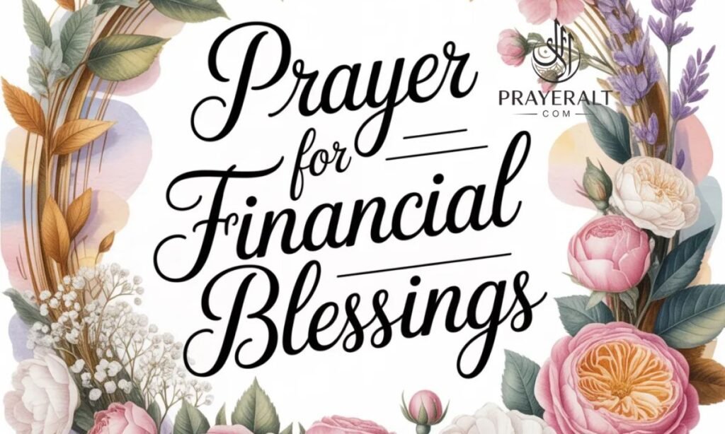 Prayer for Financial Blessings