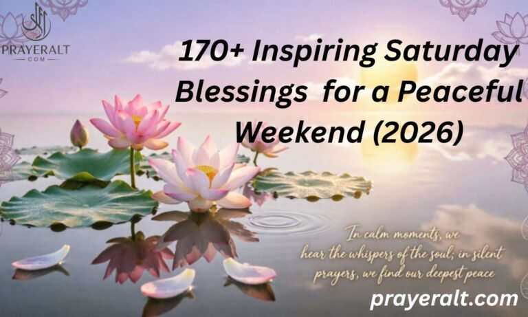 170+ Inspiring Saturday Blessings Images, Quotes, Prayers & Wishes for a Peaceful Weekend (2026)