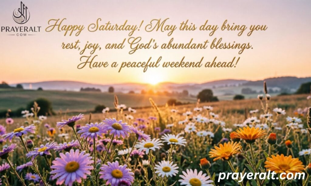 Cute and Sweet Saturday Wishes for Friends and Family