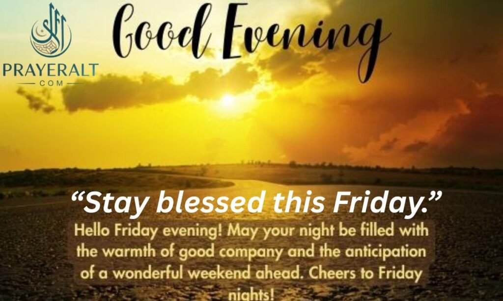 Good Evening Friday Night Image