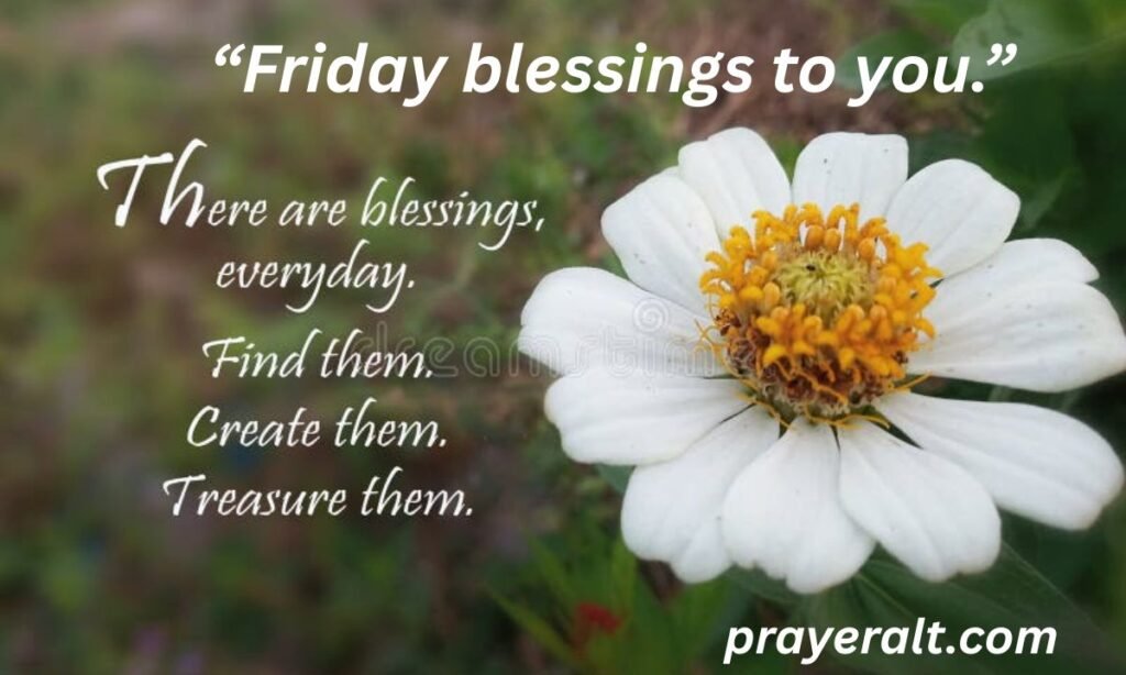 Good Morning Friday Blessings