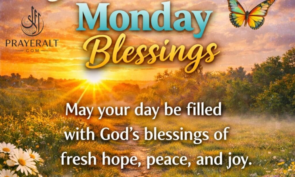 Good Morning Monday Blessings Images