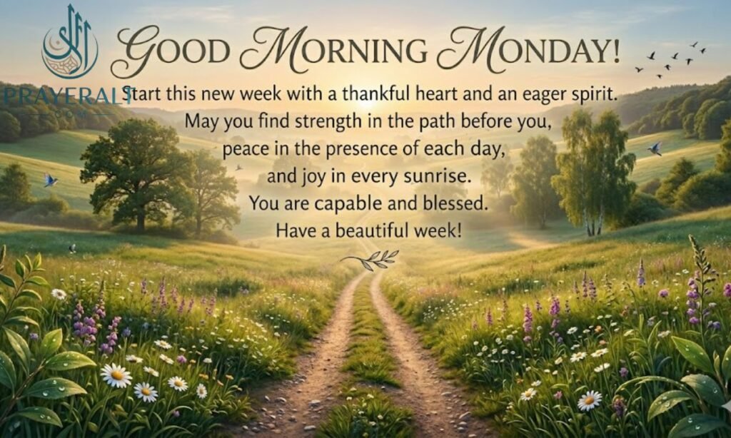 Good Morning Monday Blessings Images and Quote