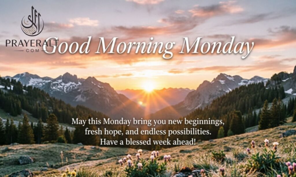 Good Morning Monday Blessings Images and Quotes