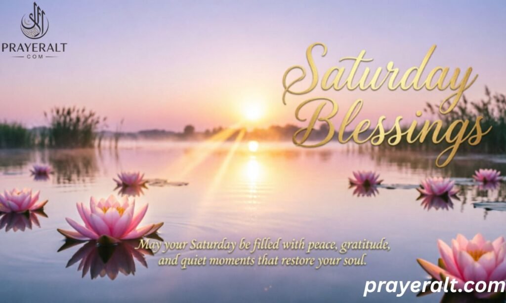 Good Morning Saturday Blessings for a Positive Start