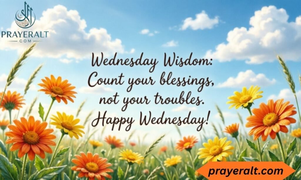 Good Morning Wednesday Blessings