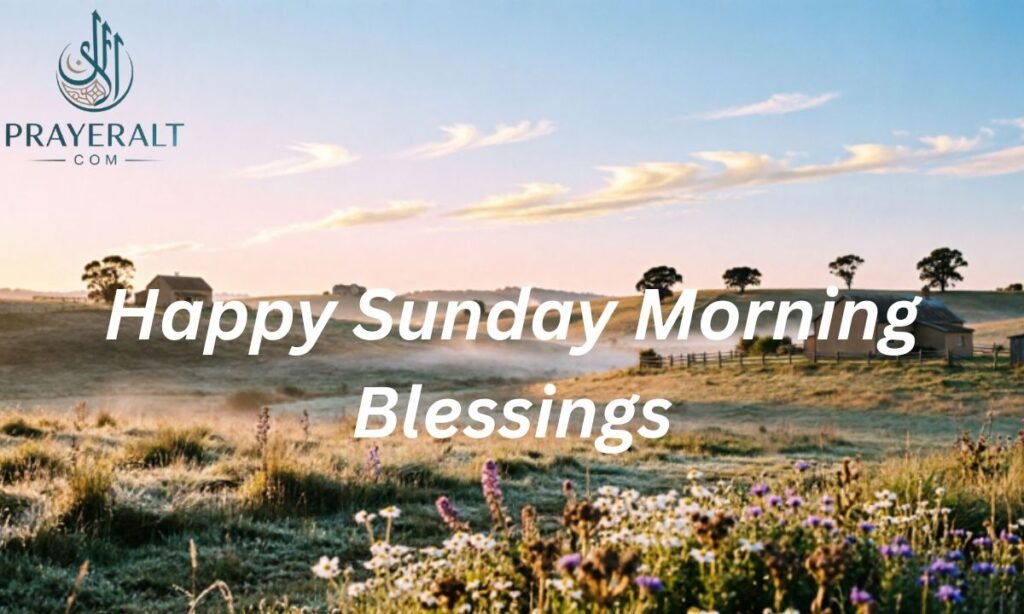 Happy Sunday Morning Blessings