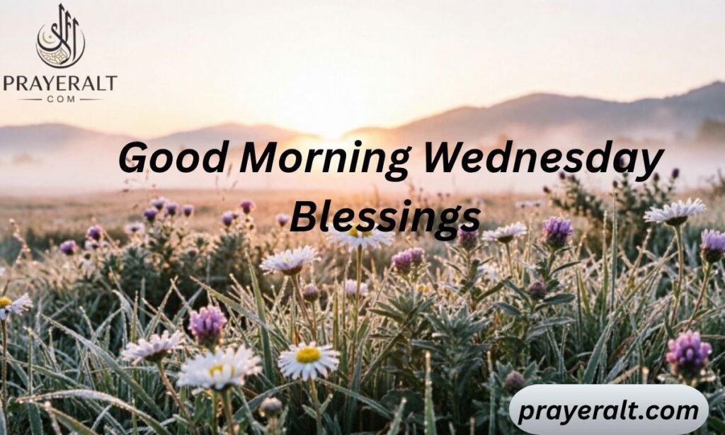 Positive Good Morning Wednesday Blessings Image