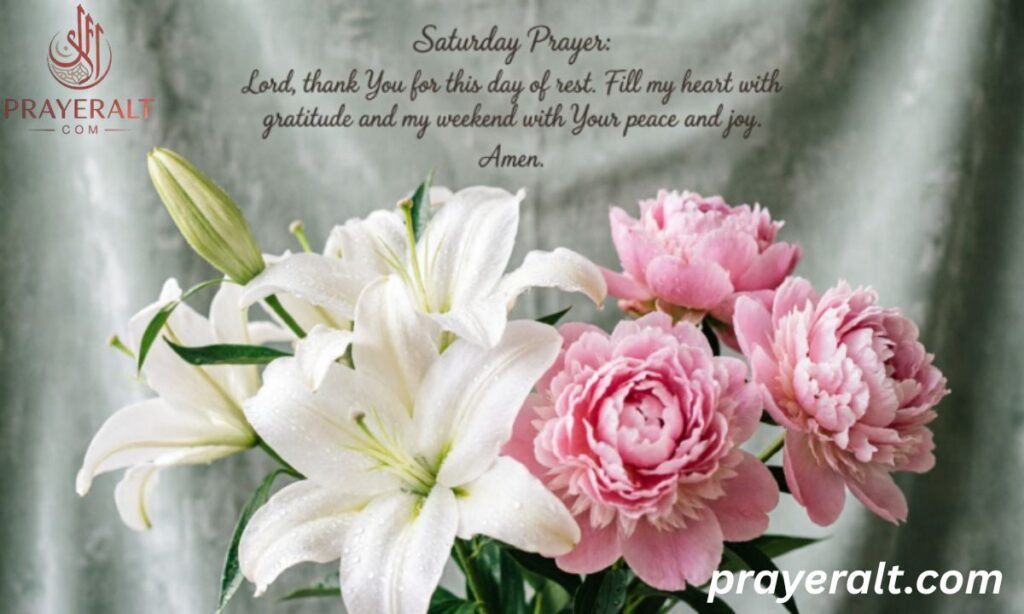 Saturday Prayers and Blessings for Peace and Guidance