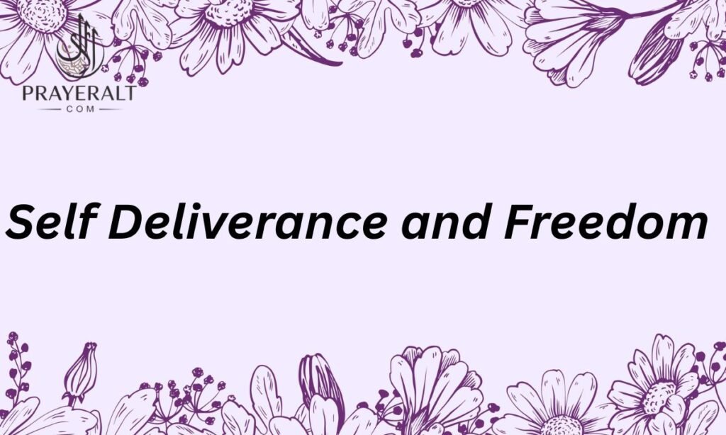 Self Deliverance and Freedom From the Bondage of Evil Spirits