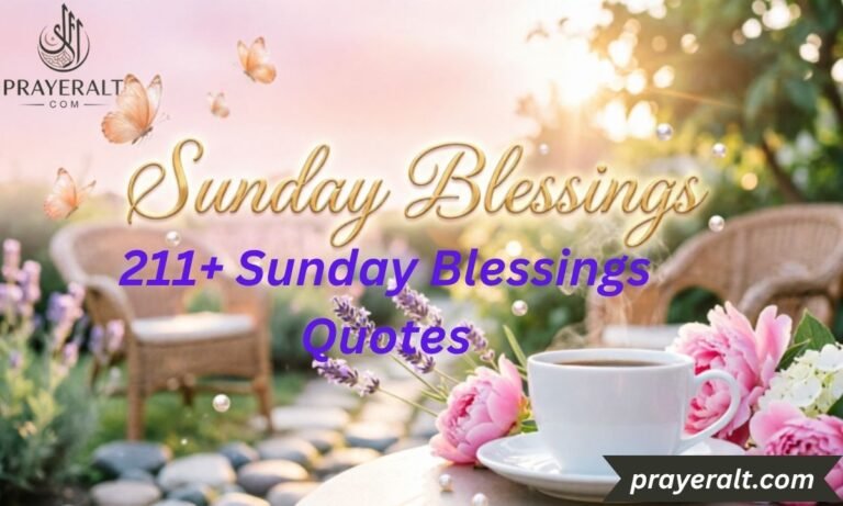 211+ Sunday Blessings Quotes & Messages to Share with Loved Ones