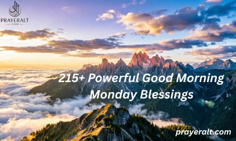 215+ Powerful Good Morning Monday Blessings to Start Strong