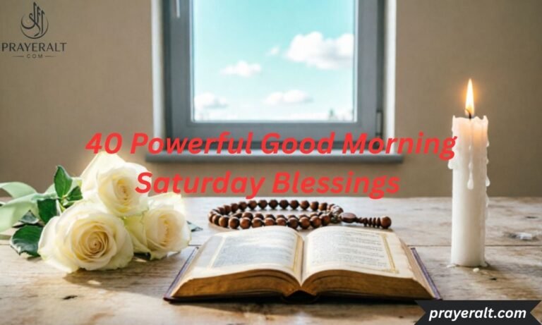 40 Powerful Good Morning Saturday Blessings (Images & Greetings)