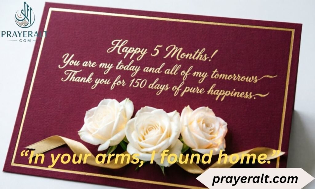 5-Month Anniversary Quotes for Long-Distance Couples