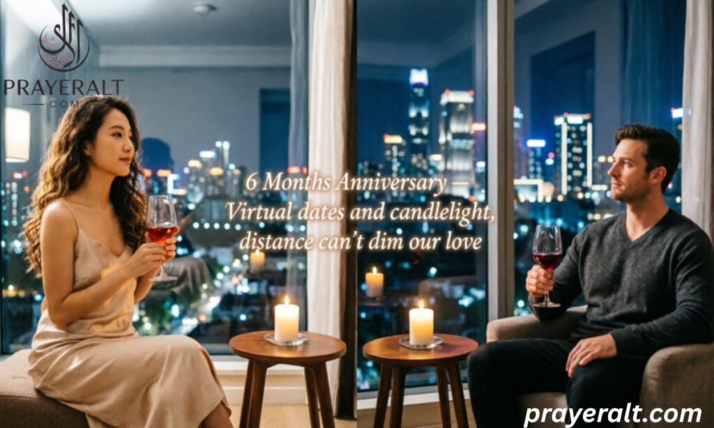 6-Month Anniversary Wishes for Friends or Family Couples