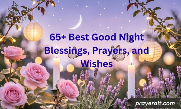 65+ Best Good Night Blessings, Prayers, and Wishes for Your Loved Ones