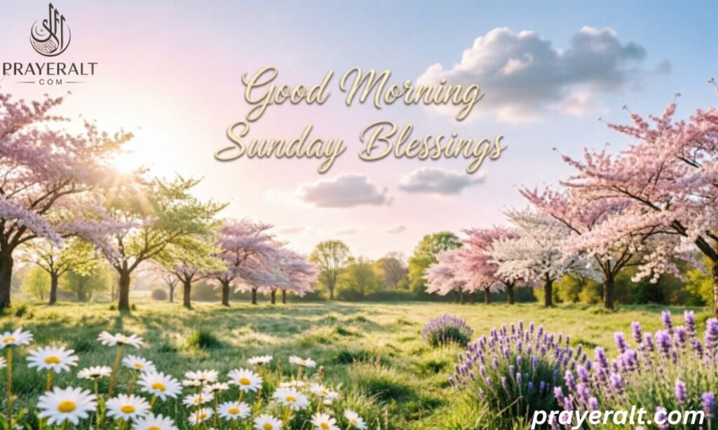 Beautiful Good Morning Sunday Blessings with Images