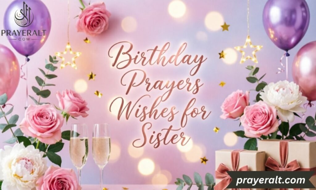 Birthday Prayers Wishes for Sister