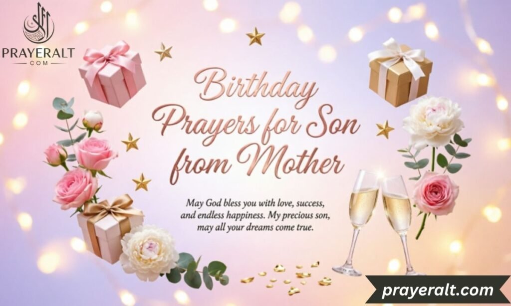 Birthday Prayers for Son from Mother