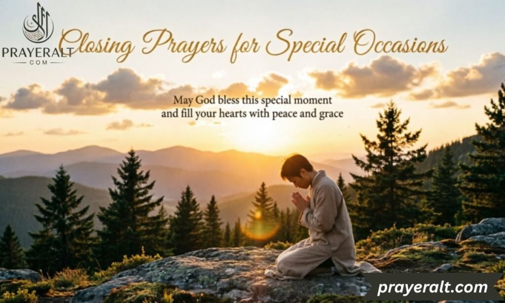 Closing Prayers for Special Occasions