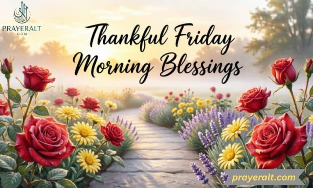 Friday Morning Prayer to Give Thanks