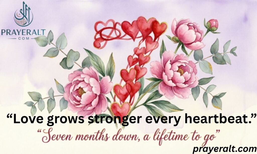 Friendship-Based Heartfelt 7 Month Anniversary Wishes