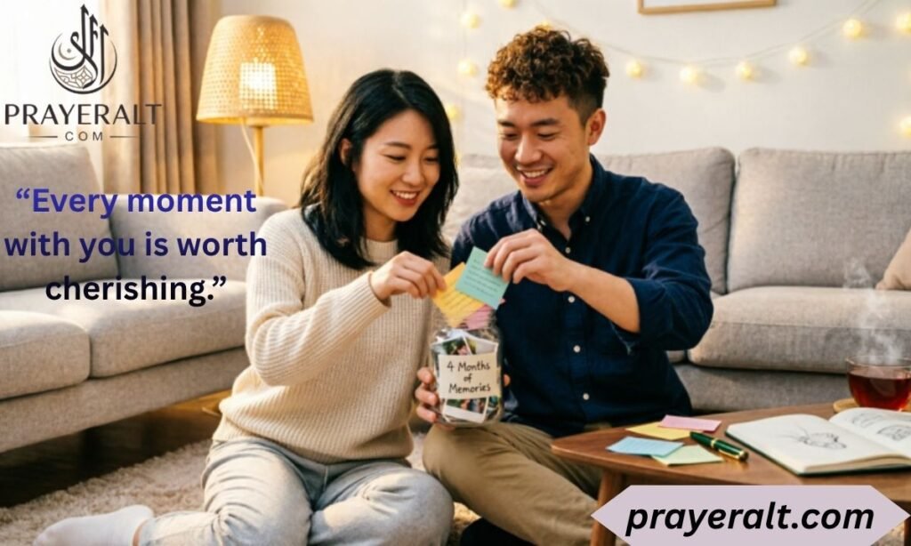 Gift Ideas to Accompany Your 4-Month Anniversary Message