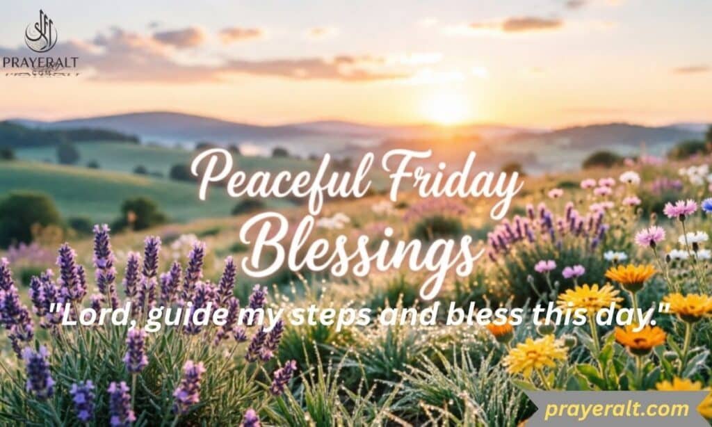 Good Morning Friday Blessings and Prayers