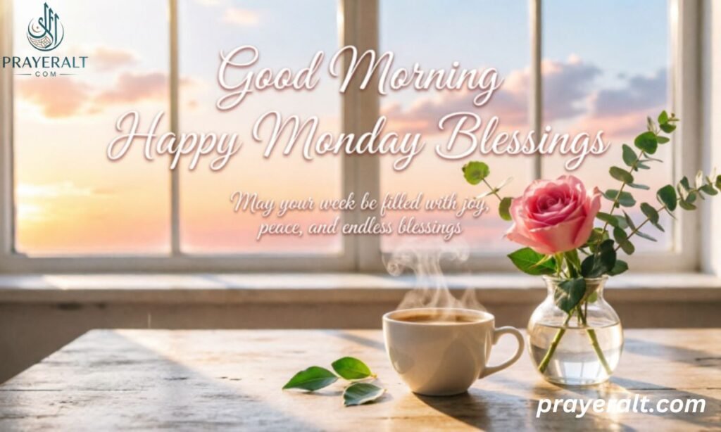 Good Morning Monday Blessings Image