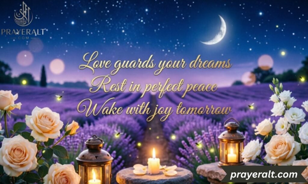 Good Night Blessings Image with Love