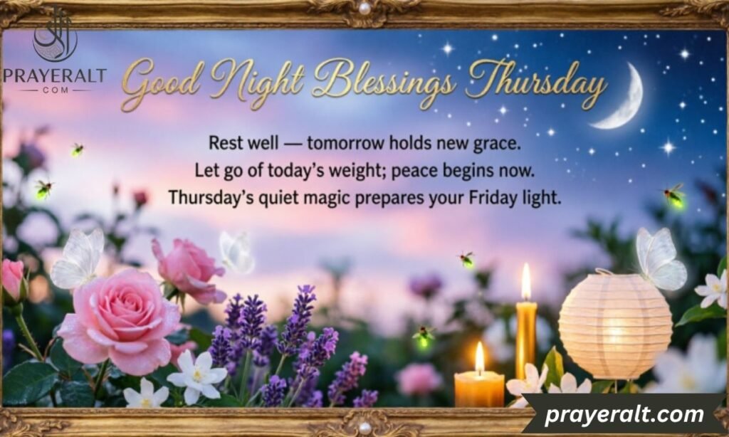 Good Night Blessings Thursday