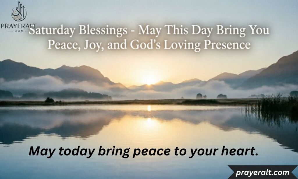 Good Saturday Morning Blessings