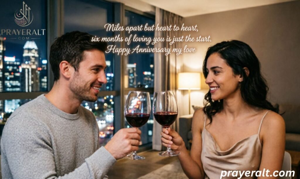 Heartfelt 6-Month Anniversary Wishes for Girlfriend