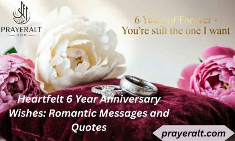 Heartfelt 6 Year Anniversary Wishes Romantic Messages and Quotes