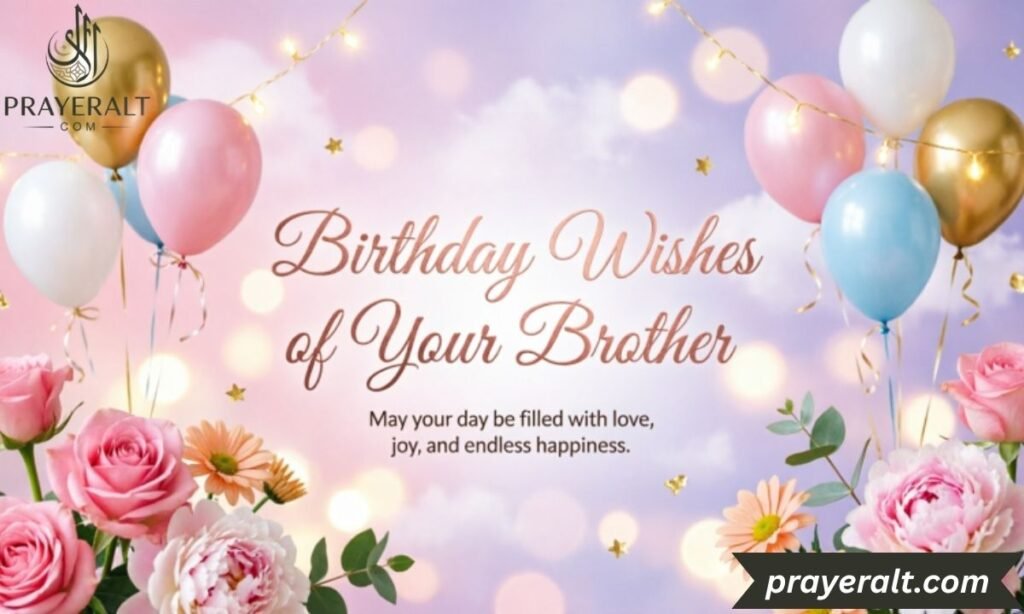 Heartfelt Birthday Wishes for Brother