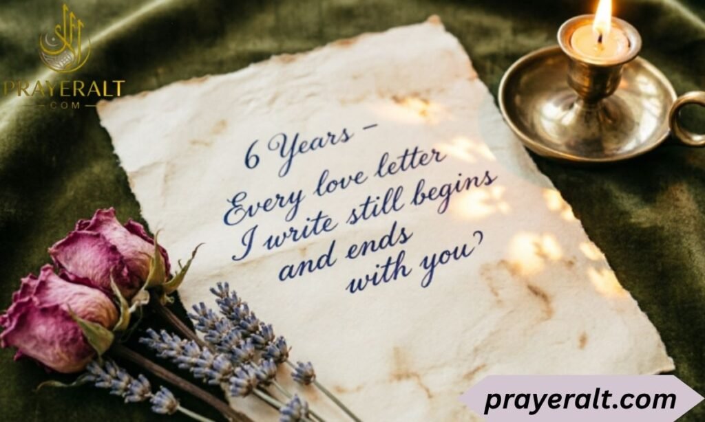 Inspirational 6th Anniversary Wishes