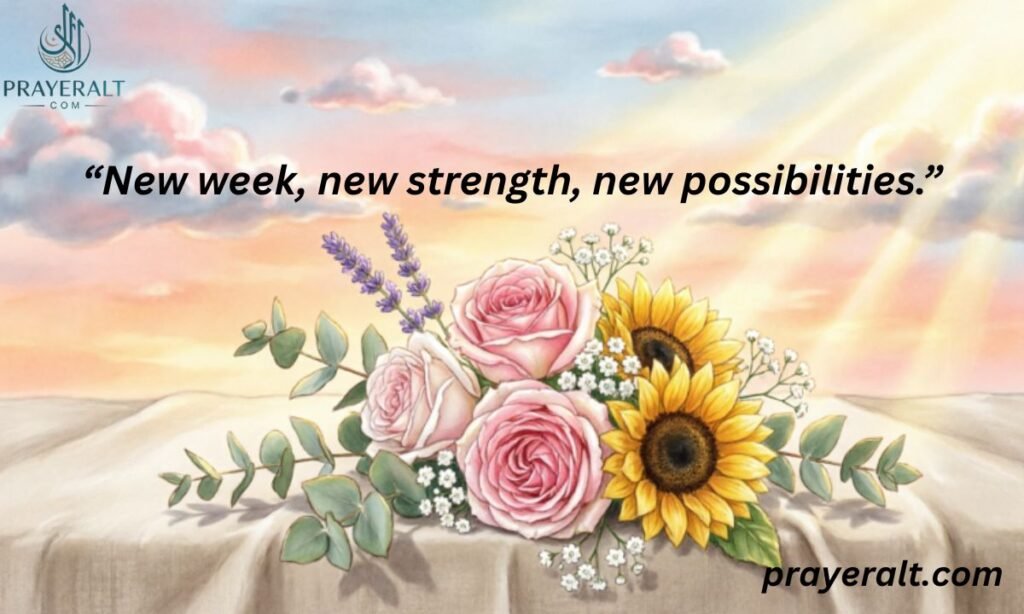 Inspirational New Week Blessings to Stay Motivated
