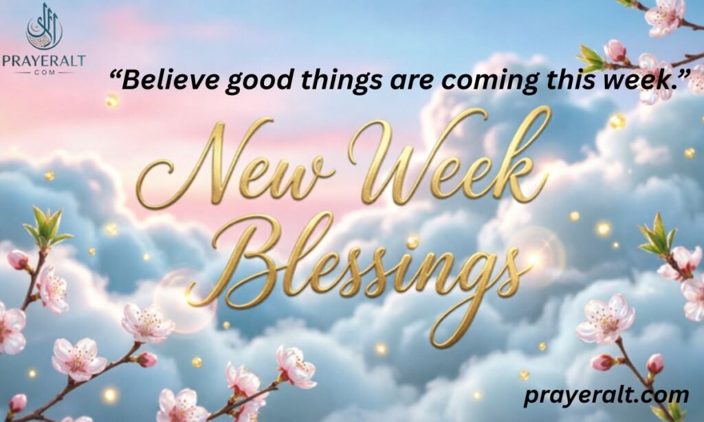 New Week Blessings A Positive Start to a Fresh Week