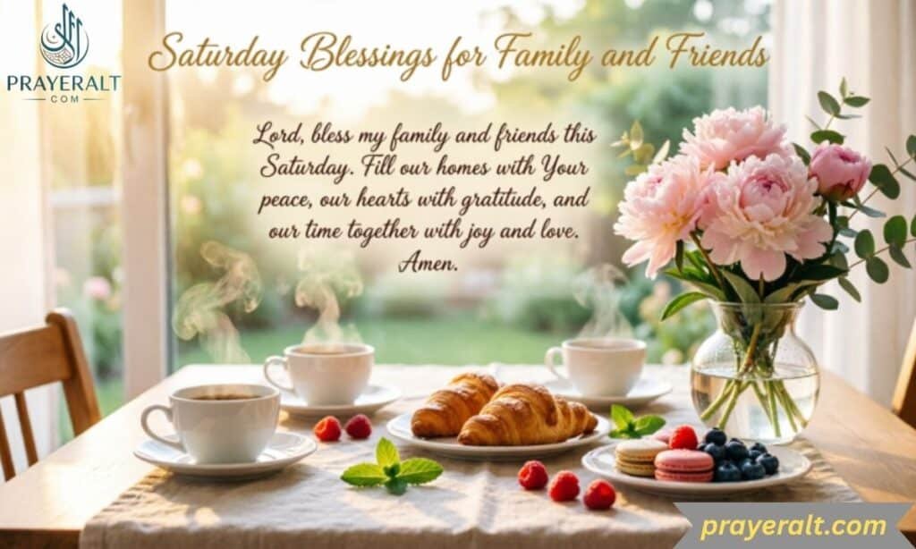 Saturday Blessings for Family and Friends