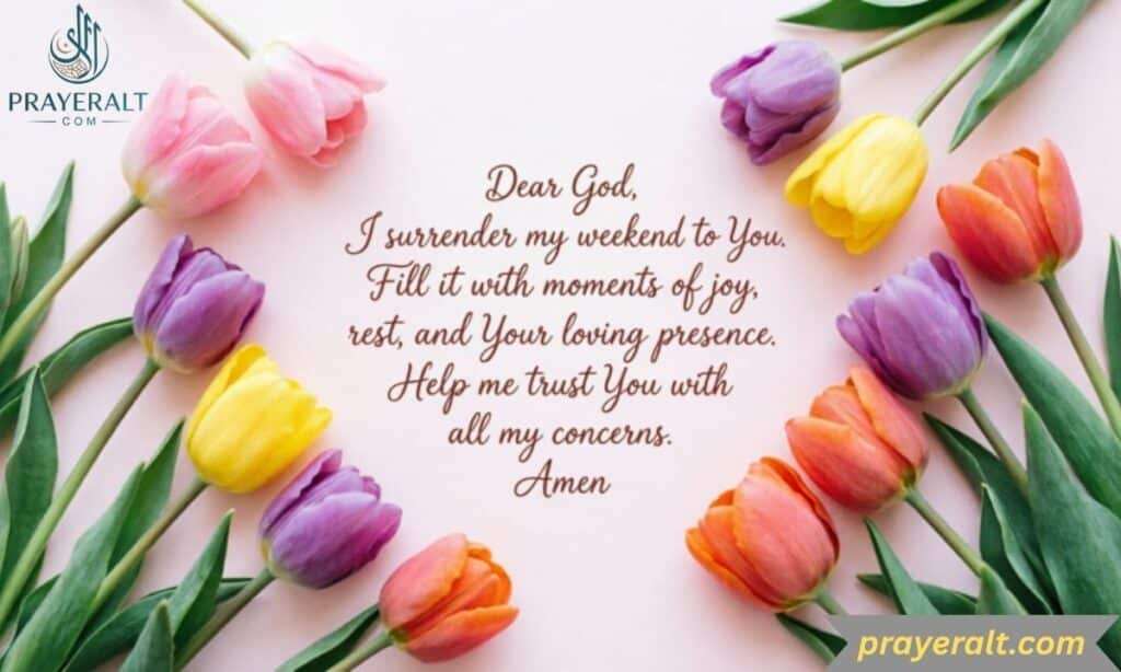 Saturday Morning Prayer for Family and Loved Ones