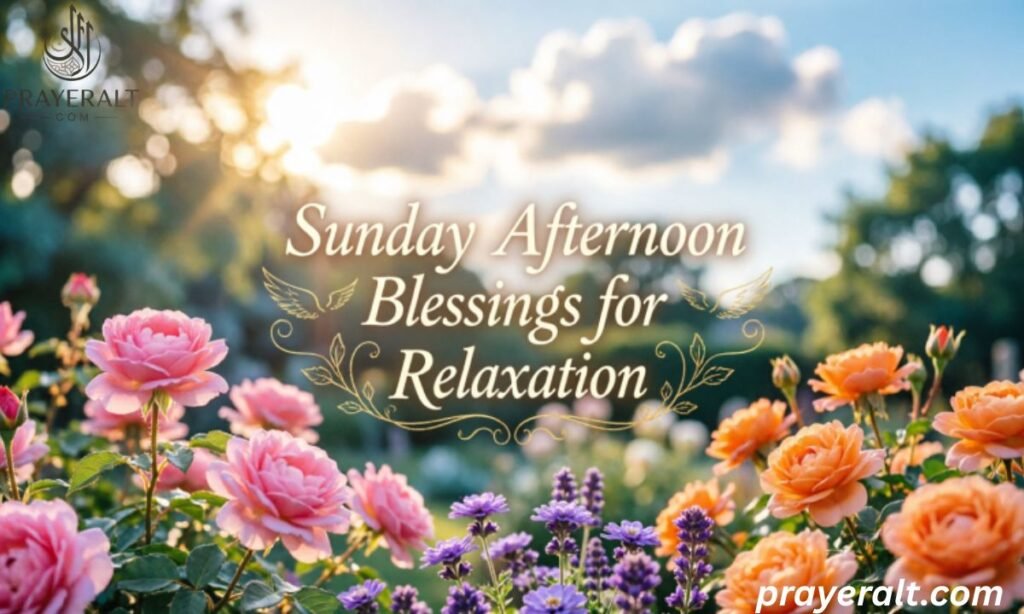 Sunday Afternoon Blessings for Relaxation