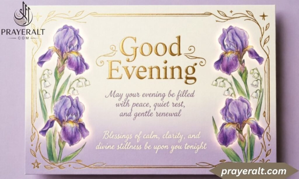 Sunday Good Evening Blessings