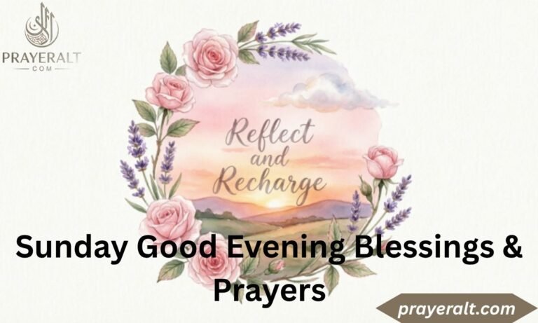 Sunday Good Evening Blessings, Prayers, Quotes, & Images