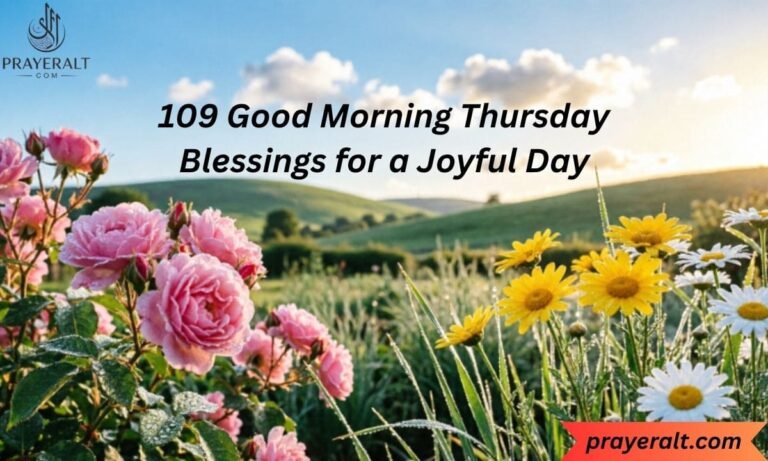 109 Good Morning Thursday Blessings Images and Prayers for a Joyful Day