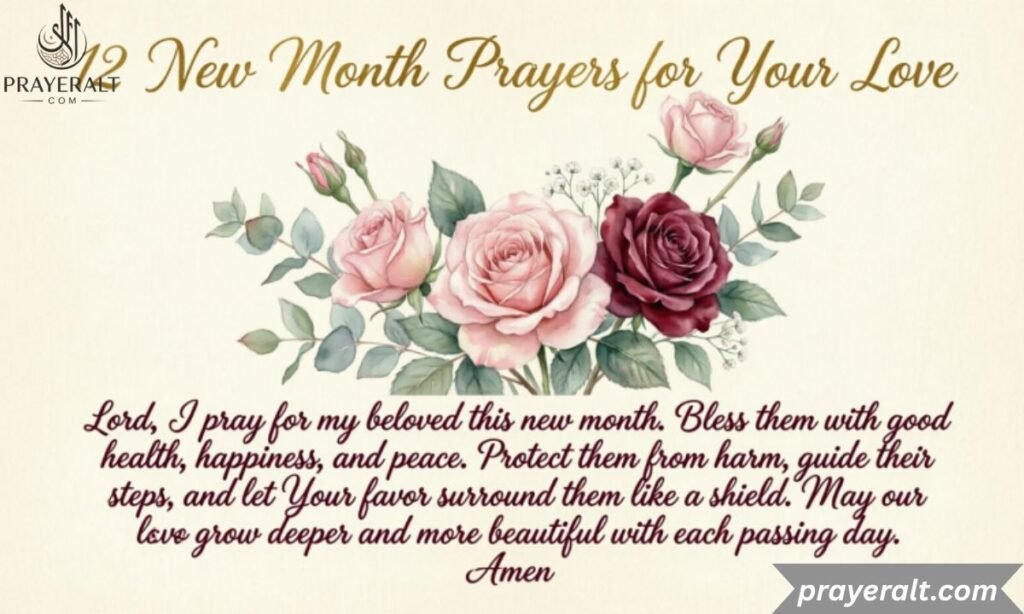 12 New Month Prayers for Your Love