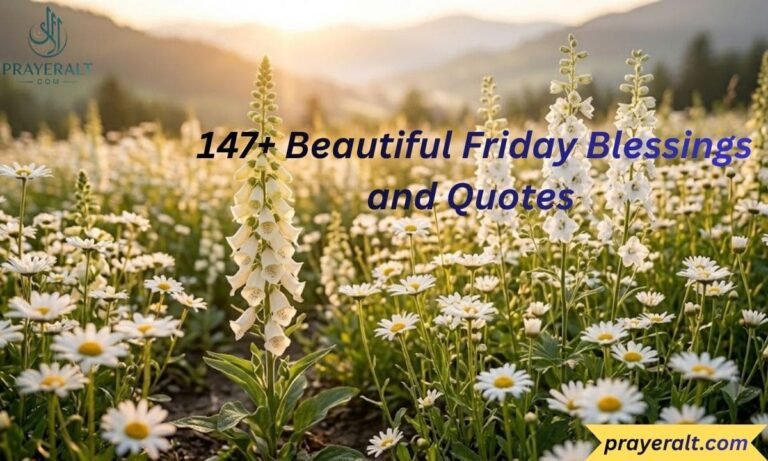 147+ Beautiful Friday Blessings and Quotes for a Safe Weekend