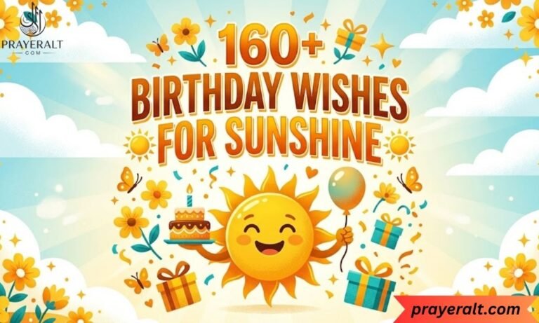 160+ Birthday Wishes for Sunshine