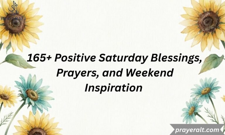 166+ Positive Saturday Blessings, Prayers, and Weekend Inspiration Quotes & Images