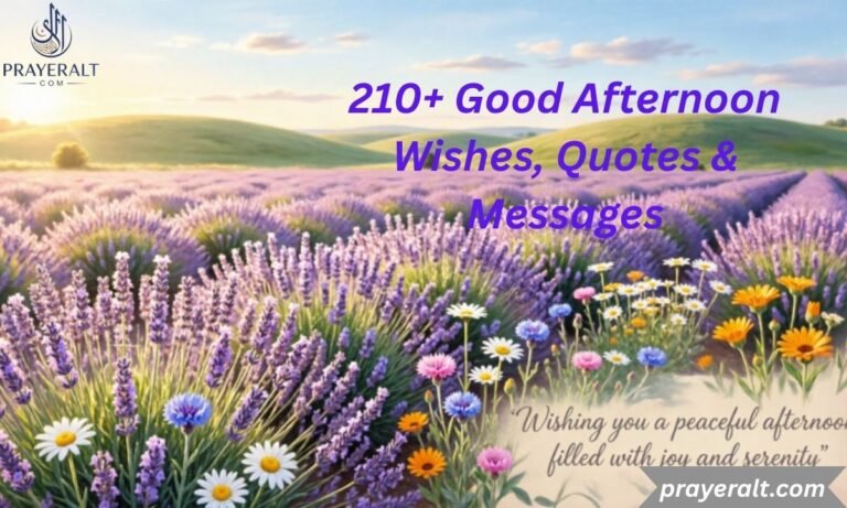 210+ Good Afternoon Wishes, Quotes & Messages for a Cheerful Day