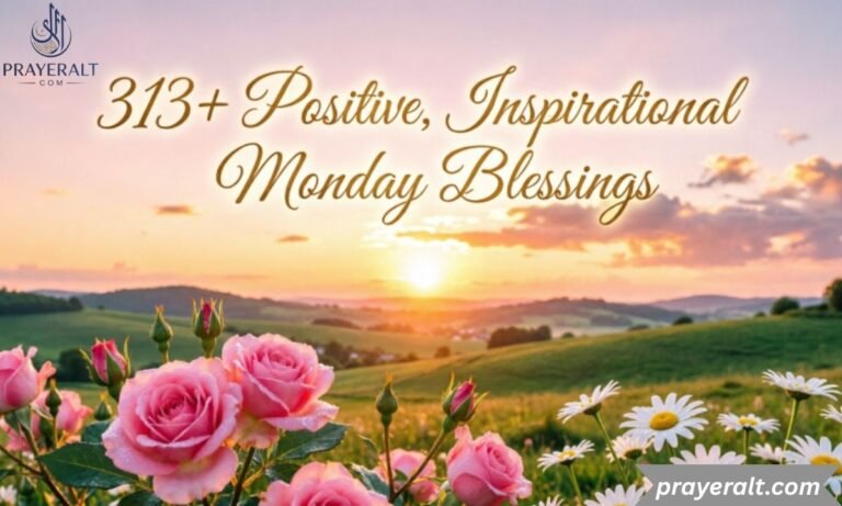 313+ Positive, Inspirational Monday Blessings, Quotes and Prayers